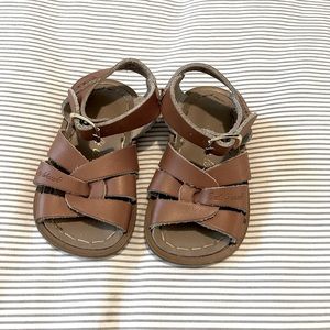 Salt Water Sandals -Tan Size 3